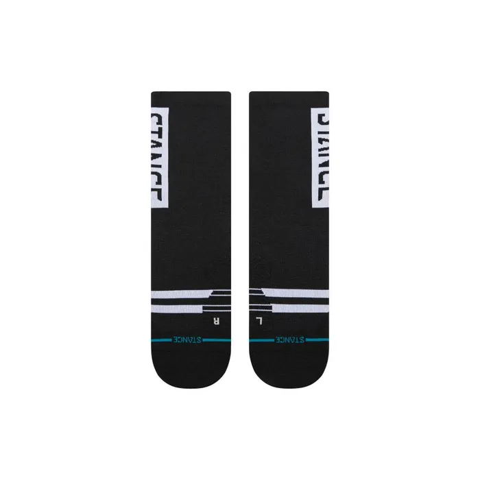 Ultralight Performance Crew Socks Og 8211 Black MenWomen Stance Crew
