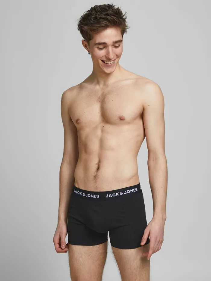 Underwear JACK and JONES Mens 3PACK PIZZA AND SUSHI TRUNKS Purple Navy Peony Gift for Friend