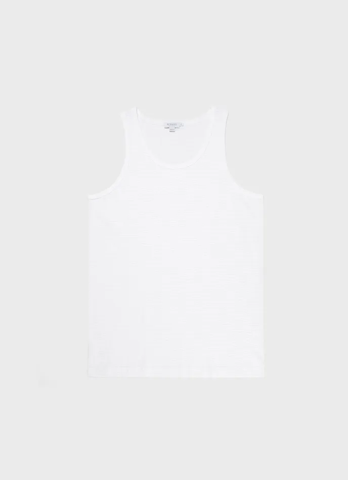 Underwear Tops Cellular Cotton Underwear Vest 8211 ussunspel Men