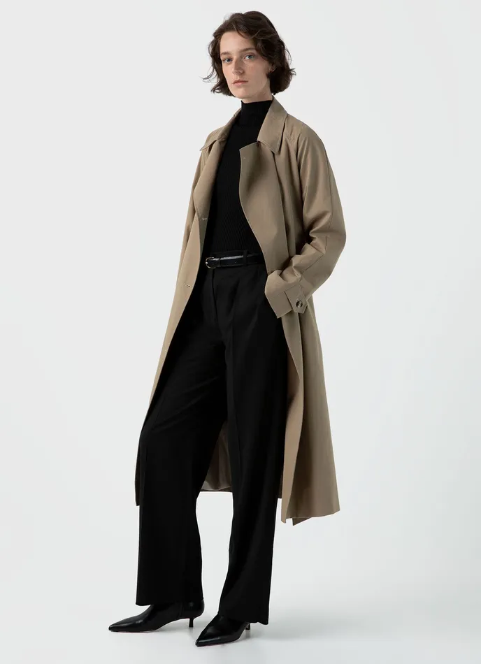 ussunspel Jackets and Coats Women Trench Coat ussunspel Jackets and Coats Women Trench Coat