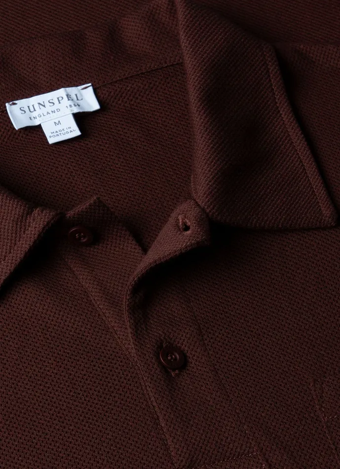 ussunspel Riviera Polo Shirt Raisin Men Polo Shirts