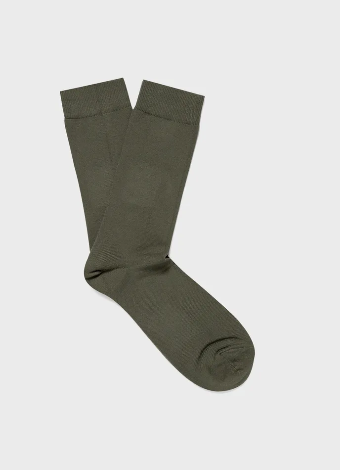 ussunspel Socks Men Cotton Socks Khaki