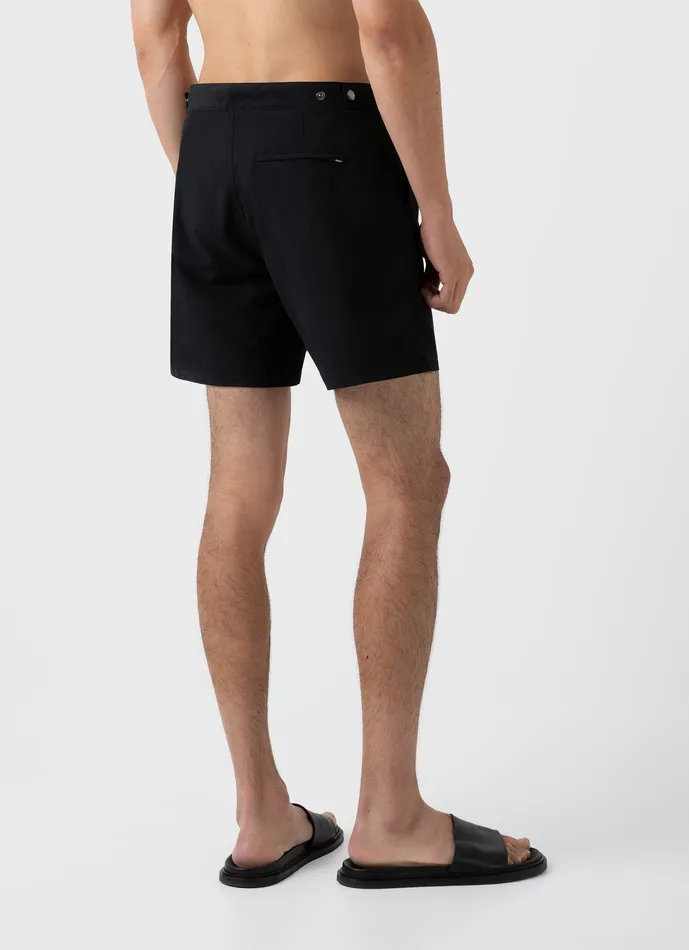 ussunspel Swimwear Men Tailored Swim Shorts Black