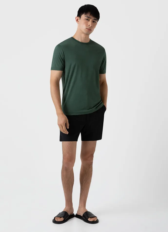 ussunspel Swimwear Men Tailored Swim Shorts Black