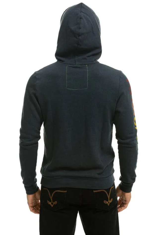 Vail Pullover Hoodie 8211 Charcoal WomenMen Aviator Nation Hoodies