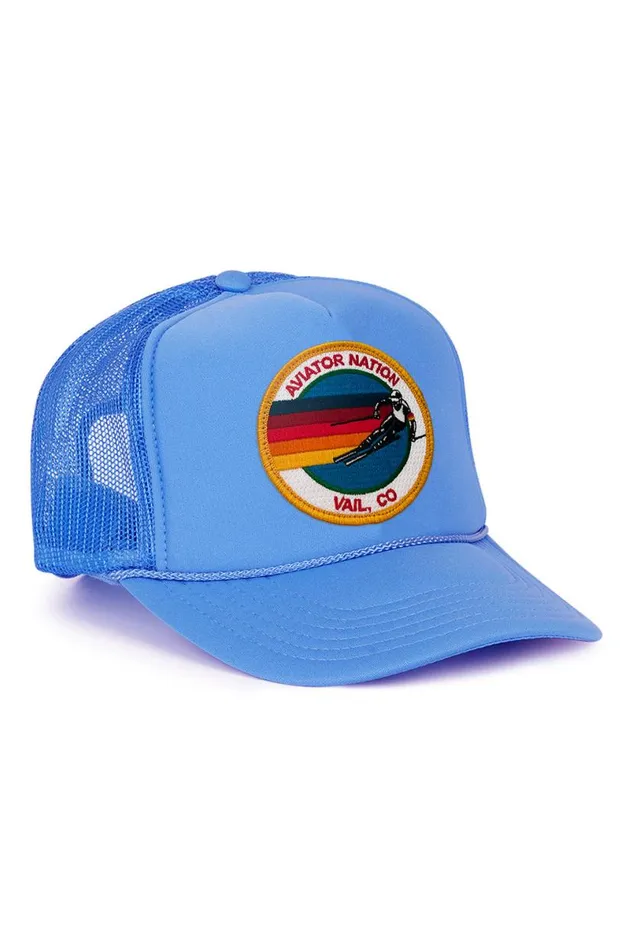 Vail Trucker Hat WomenMen Aviator Nation Trucker Hats