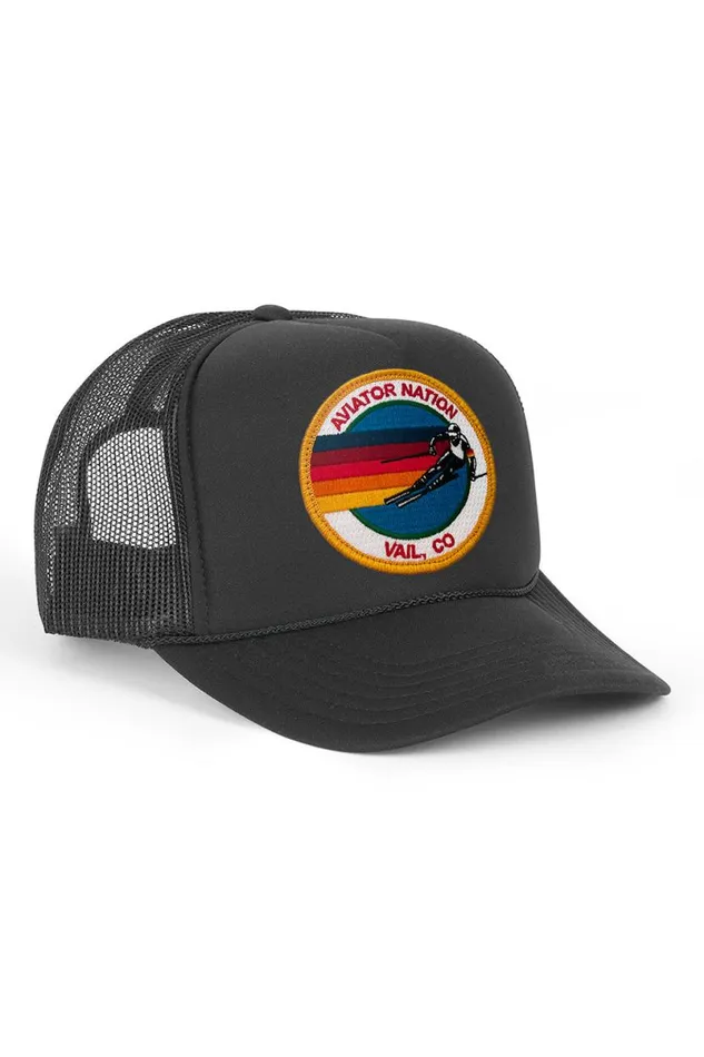 Vail Trucker Hat WomenMen Aviator Nation Trucker Hats