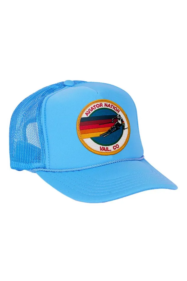 Vail Trucker Hat WomenMen Aviator Nation Trucker Hats