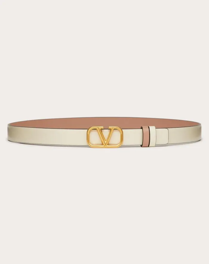 Valentino Belts Woman Reversible Vlogo Signature Belt In Glossy Calfskin 20 Mm For Woman In Saddle Brownblack Saddle Brownblack Valentino Belts Woman Reversible Vlogo Signature Belt In Glossy Calfskin 20 Mm For Woman In Saddle Brownblack Saddle Brownblack