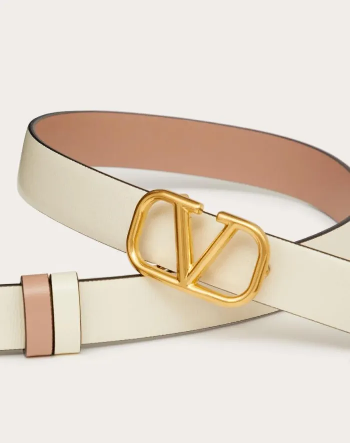 Valentino Belts Woman Reversible Vlogo Signature Belt In Glossy Calfskin 20 Mm For Woman In Saddle Brownblack Saddle Brownblack Valentino Belts Woman Reversible Vlogo Signature Belt In Glossy Calfskin 20 Mm For Woman In Saddle Brownblack Saddle Brownblack