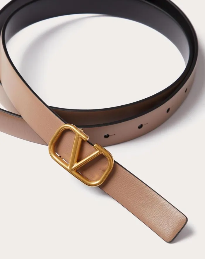 Valentino Belts Woman Reversible Vlogo Signature Belt In Glossy Calfskin 20 Mm For Woman In Saddle Brownblack Saddle Brownblack Valentino Belts Woman Reversible Vlogo Signature Belt In Glossy Calfskin 20 Mm For Woman In Saddle Brownblack Saddle Brownblack