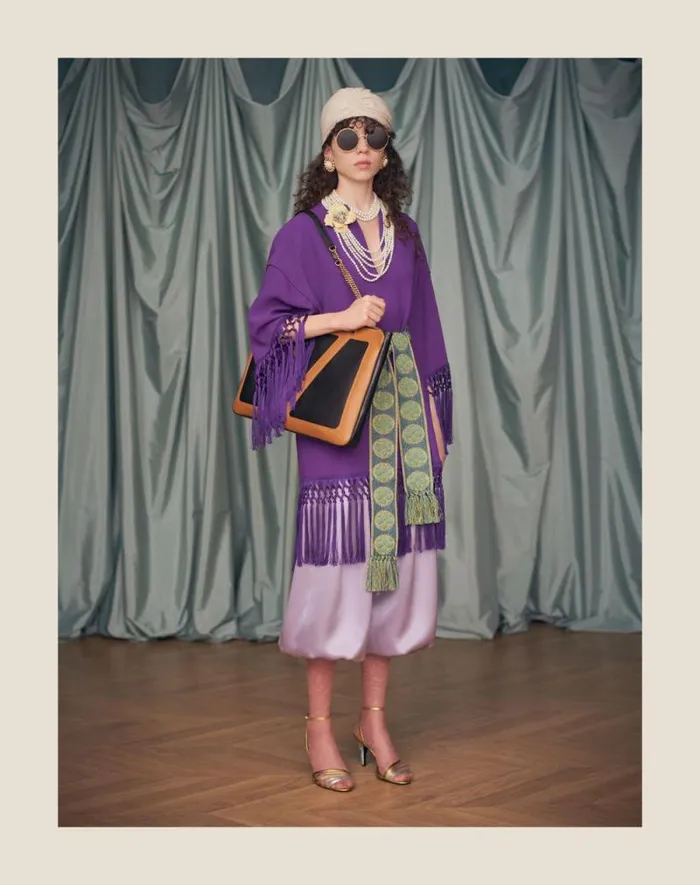 Valentino Dresses Woman Cady Couture Dress For Woman In Violet Violet