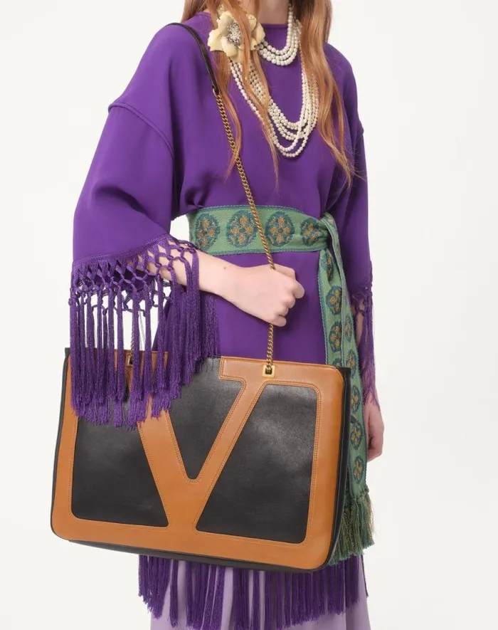Valentino Dresses Woman Cady Couture Dress For Woman In Violet Violet