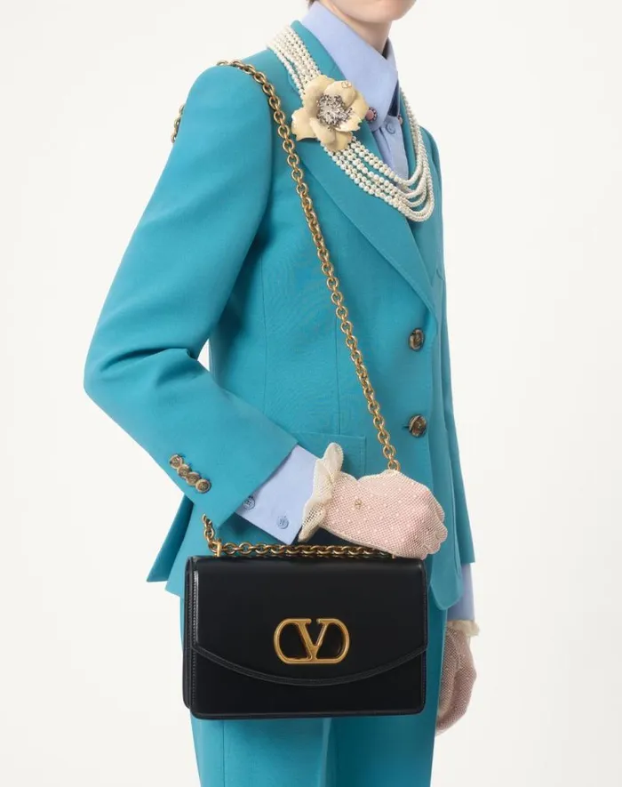 Valentino Jackets And Blazers Woman Crepe Couture Blazer For Woman In Birch Birch Valentino Jackets And Blazers Woman Crepe Couture Blazer For Woman In Birch Birch