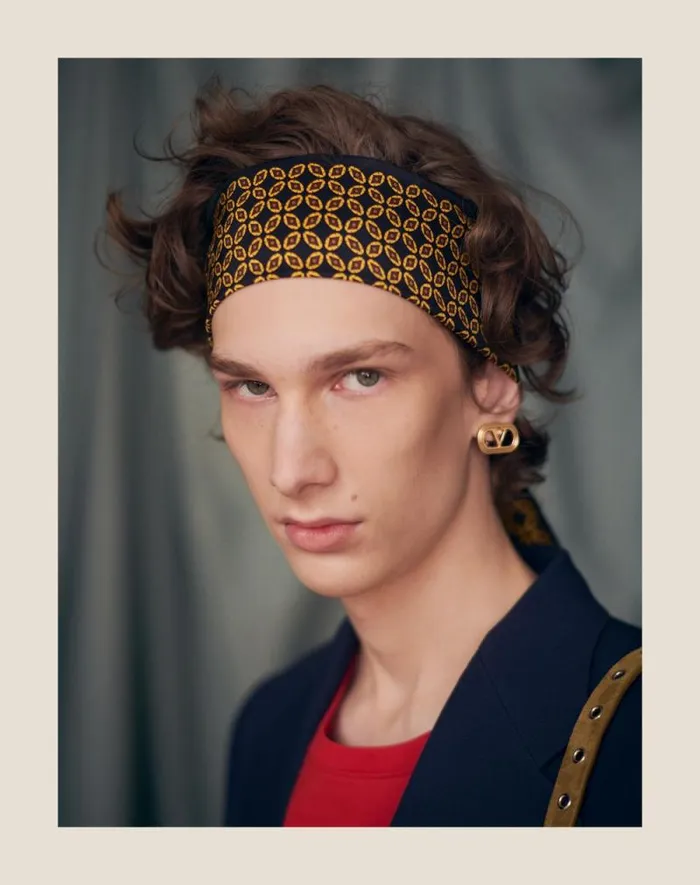 Valentino Jewelry Man Valentino Garavani Ovalette Metal Earrings For Man In Gold Gold