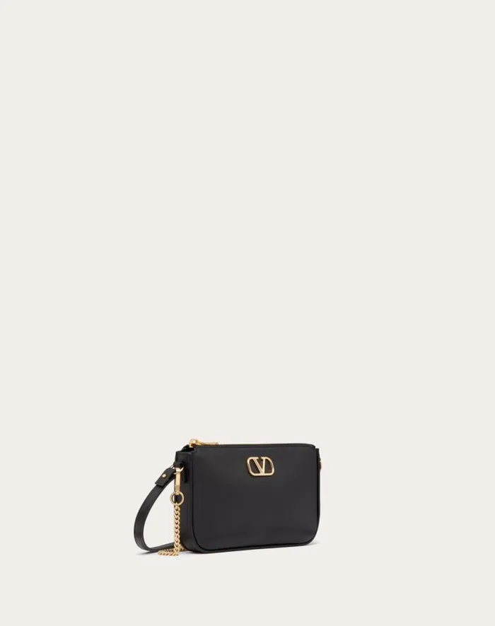 Valentino Mini Bags Woman Mini Vlogo Signature Calfskin Crossbody Bag For Woman In Ivory Ivory Valentino Mini Bags Woman Mini Vlogo Signature Calfskin Crossbody Bag For Woman In Ivory Ivory