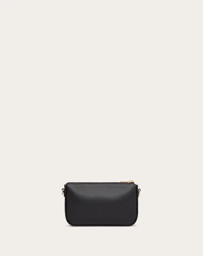 Valentino Mini Bags Woman Mini Vlogo Signature Calfskin Crossbody Bag For Woman In Ivory Ivory Valentino Mini Bags Woman Mini Vlogo Signature Calfskin Crossbody Bag For Woman In Ivory Ivory