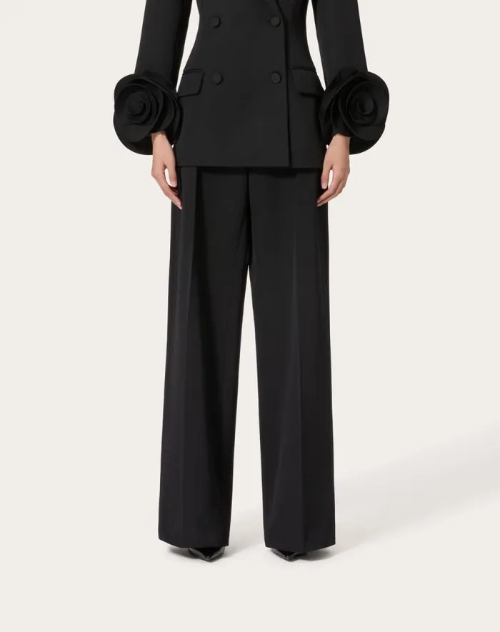 Valentino Pants And Shorts Woman Grisaille Pants For Woman In Red Red Valentino Pants And Shorts Woman Grisaille Pants For Woman In Red Red