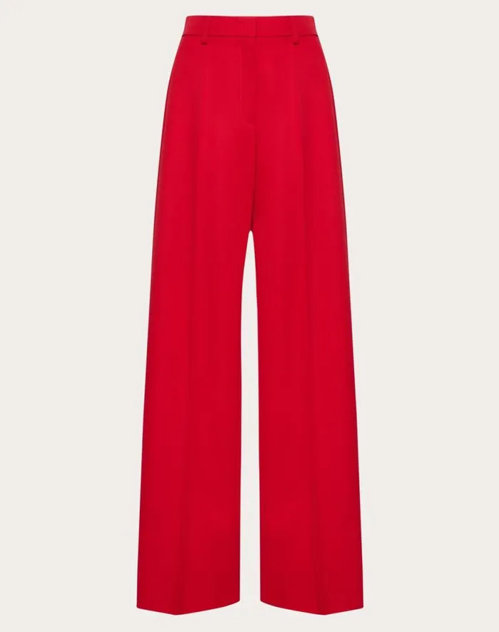 Valentino Pants And Shorts Woman Grisaille Pants For Woman In Red Red Valentino Pants And Shorts Woman Grisaille Pants For Woman In Red Red