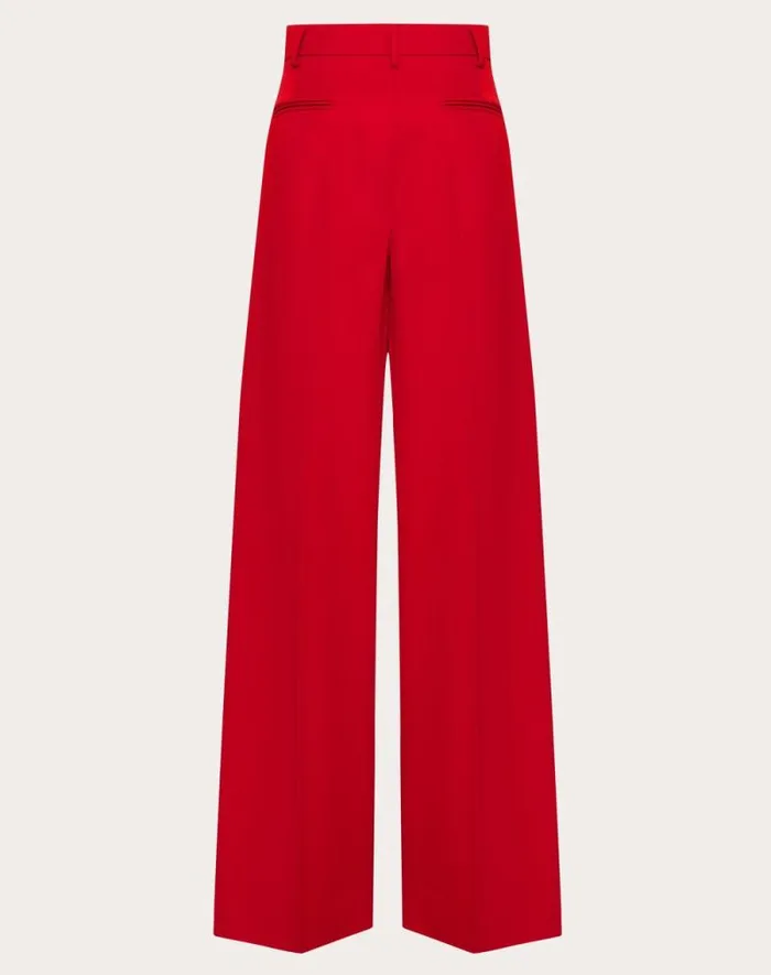 Valentino Pants And Shorts Woman Grisaille Pants For Woman In Red Red Valentino Pants And Shorts Woman Grisaille Pants For Woman In Red Red