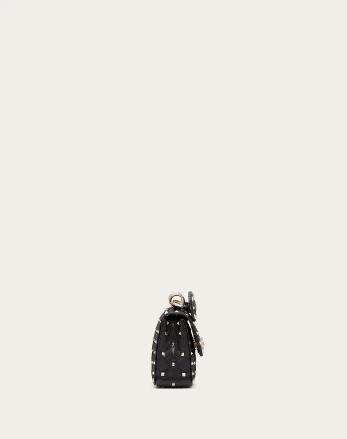 Valentino Shoulder Bags Woman Small Nappa Rockstud Spike Bag For Woman In Light Ivory Light Ivory Valentino Shoulder Bags Woman Small Nappa Rockstud Spike Bag For Woman In Light Ivory Light Ivory