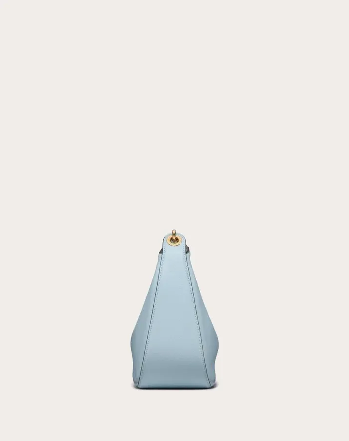 Valentino Shoulder Bags Woman Small Vlogo Moon Hobo Bag In Grainy Calfskin With Chain For Woman In Ivory Ivory Valentino Shoulder Bags Woman Small Vlogo Moon Hobo Bag In Grainy Calfskin With Chain For Woman In Ivory Ivory