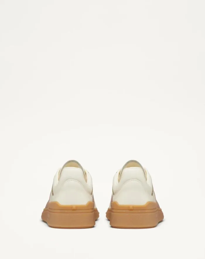 Valentino Sneakers Woman Upvillage Sneaker In Calfskin Leather For Woman In Rose Cannelle Rose Cannelle Valentino Sneakers Woman Upvillage Sneaker In Calfskin Leather For Woman In Rose Cannelle Rose Cannelle