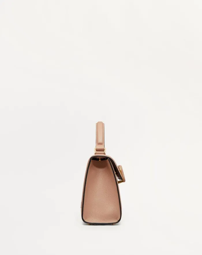 Valentino Top Handle Bags Woman Small Vsling Grainy Calfskin Handbag For Woman In Rose Cannelle Rose Cannelle Valentino Top Handle Bags Woman Small Vsling Grainy Calfskin Handbag For Woman In Rose Cannelle Rose Cannelle