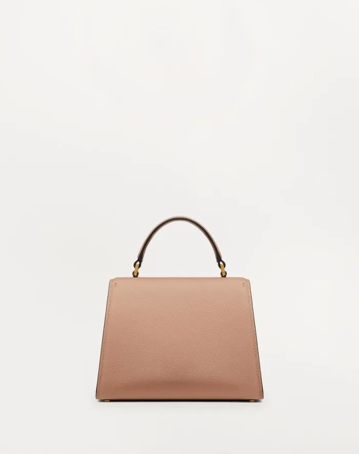 Valentino Top Handle Bags Woman Small Vsling Grainy Calfskin Handbag For Woman In Rose Cannelle Rose Cannelle Valentino Top Handle Bags Woman Small Vsling Grainy Calfskin Handbag For Woman In Rose Cannelle Rose Cannelle