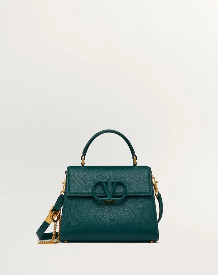 Valentino Top Handle Bags Woman Small Vsling Grainy Calfskin Handbag For Woman In Rose Cannelle Rose Cannelle Valentino Top Handle Bags Woman Small Vsling Grainy Calfskin Handbag For Woman In Rose Cannelle Rose Cannelle