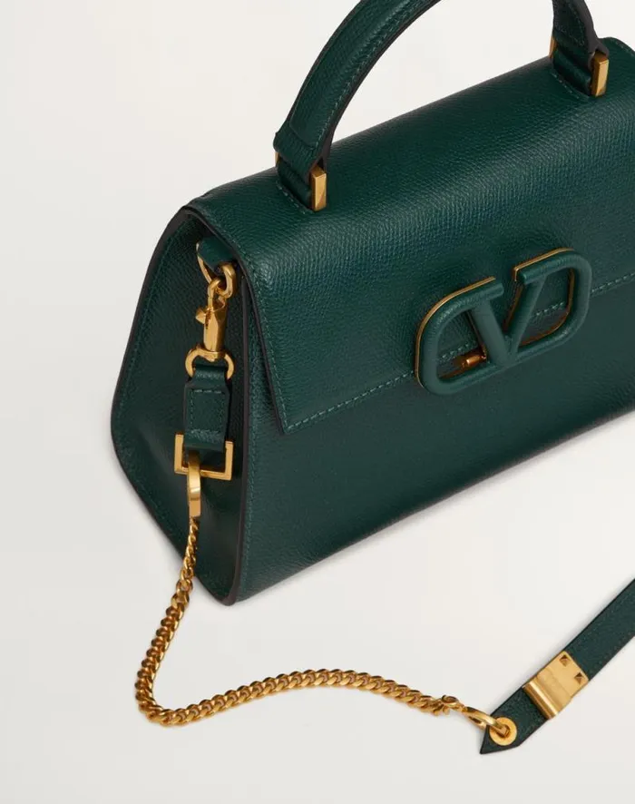 Valentino Top Handle Bags Woman Small Vsling Grainy Calfskin Handbag For Woman In Rose Cannelle Rose Cannelle Valentino Top Handle Bags Woman Small Vsling Grainy Calfskin Handbag For Woman In Rose Cannelle Rose Cannelle