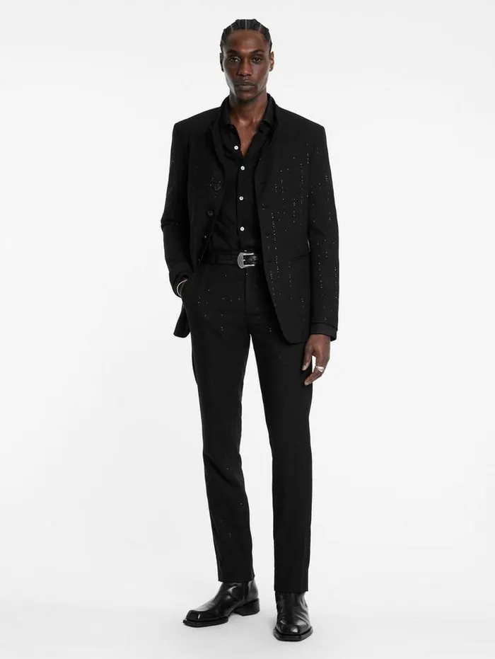 VARICK JACKET Black Men John Varvatos Suit Jackets
