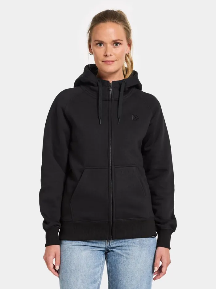 Ven Women039s Full Zip Black Women Didriksons Hoodies and Sweatshirts