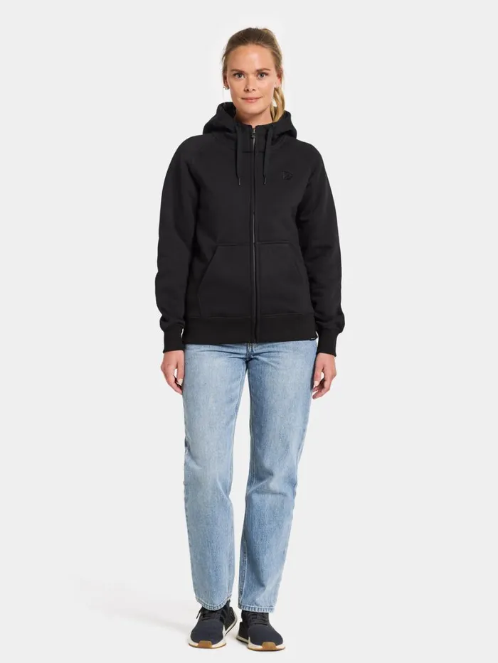 Ven Women039s Full Zip Black Women Didriksons Hoodies and Sweatshirts Ven Women039s Full Zip Black Women Didriksons Hoodies and Sweatshirts