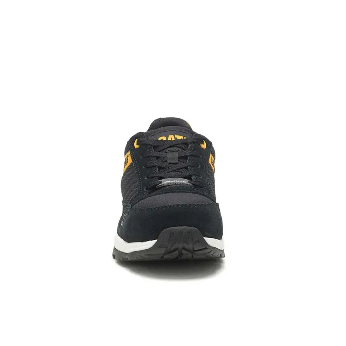 Venward Composite Toe Work Shoe Blackcat Yellow Women Cat Footwear Composite Toe