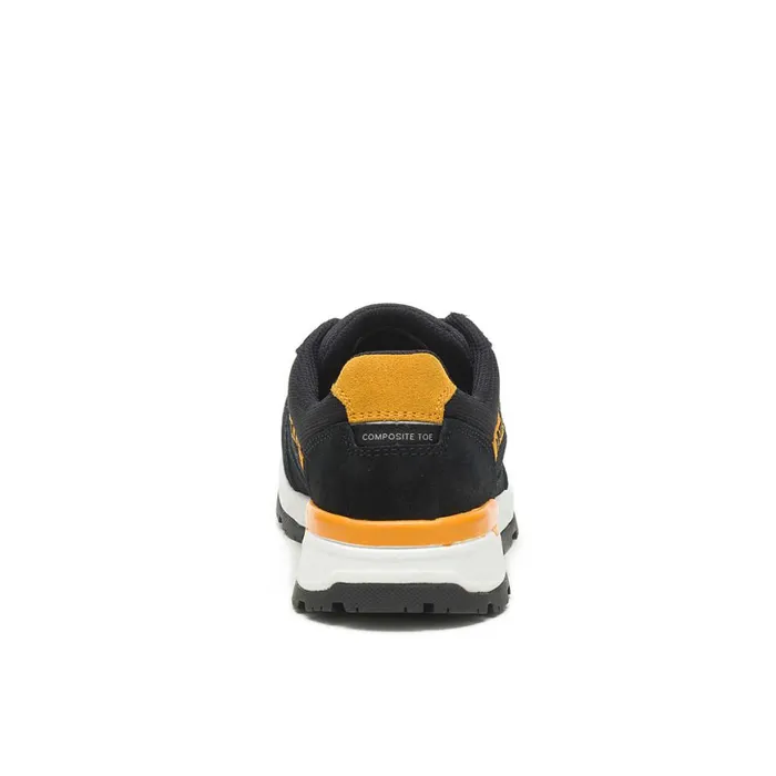 Venward Composite Toe Work Shoe Blackcat Yellow Women Cat Footwear Composite Toe