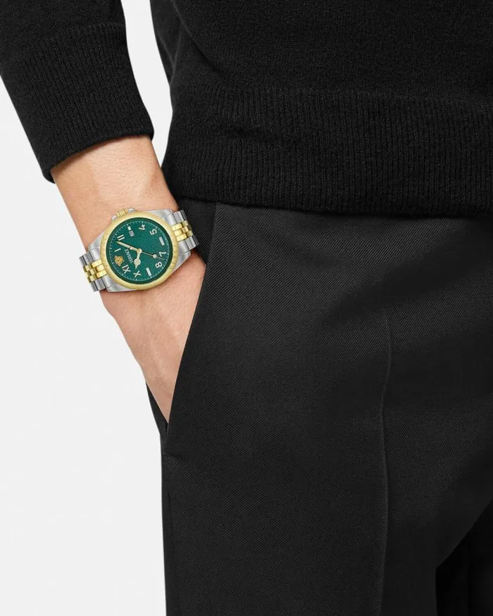 Versace Anteo Watch Silvergold Men Versace Watches