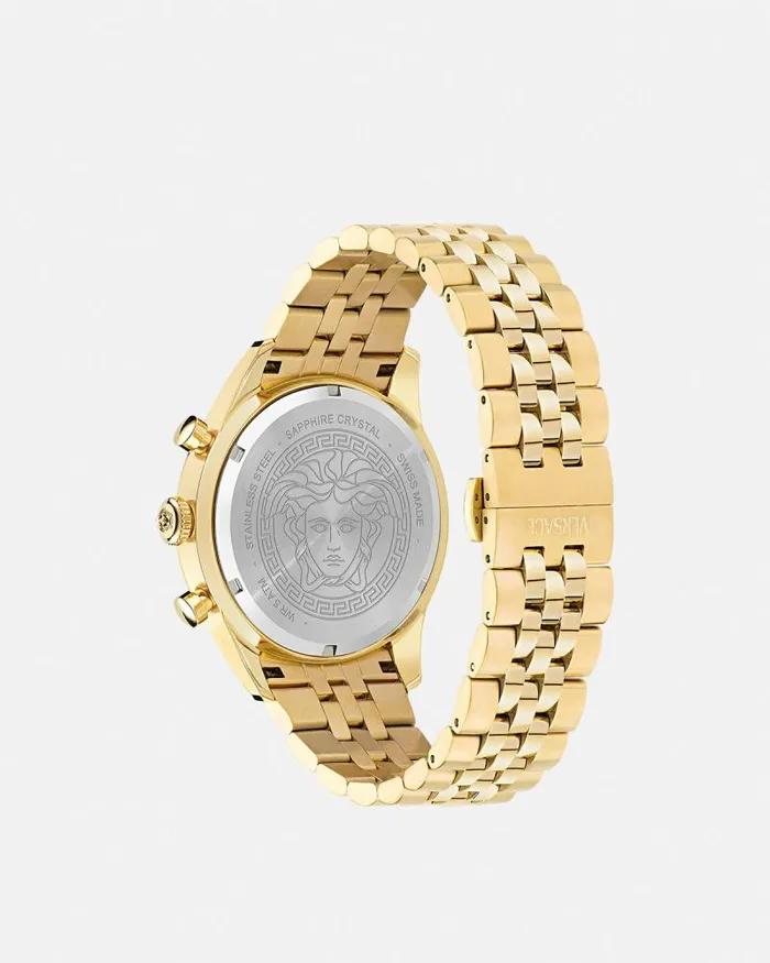 Versace Chrono Master Watch Blackgold Men Versace Watches