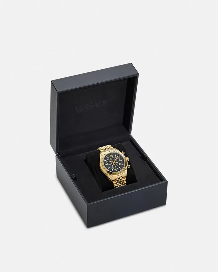 Versace Chrono Master Watch Blackgold Men Versace Watches