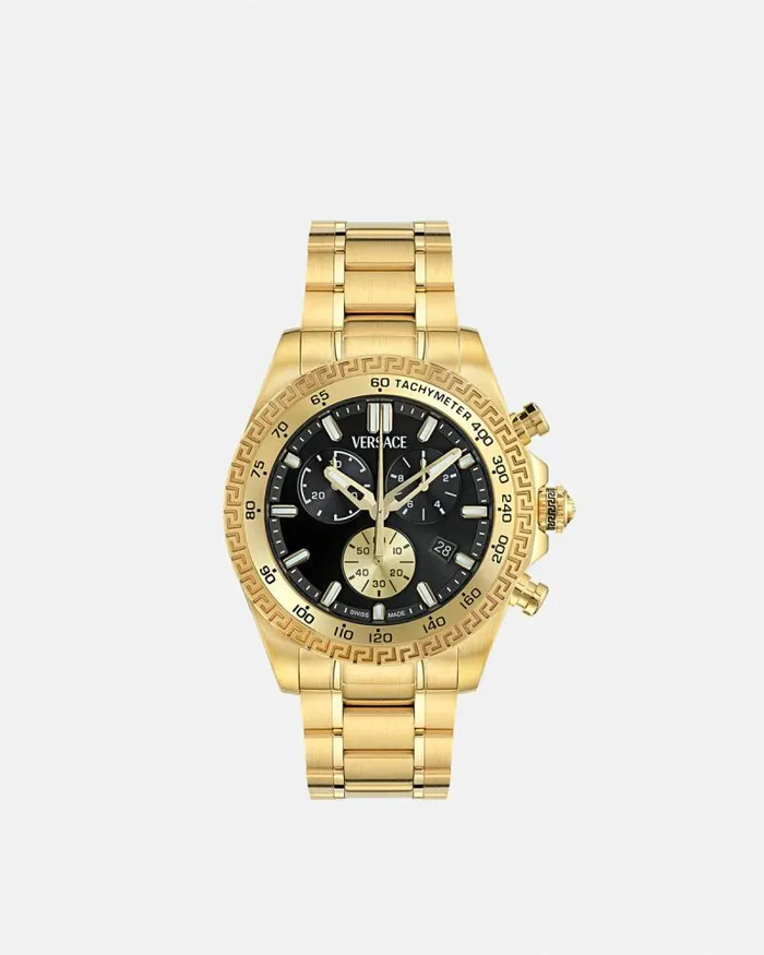 Versace Chrono X Watch Gold Men Versace Watches