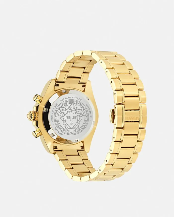 Versace Chrono X Watch Gold Men Versace Watches