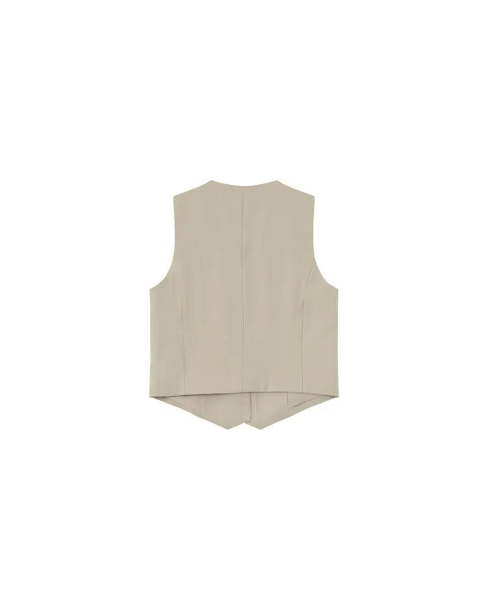 VEST BEIGE MATHIEU Shop Grace and Mila Waistcoats