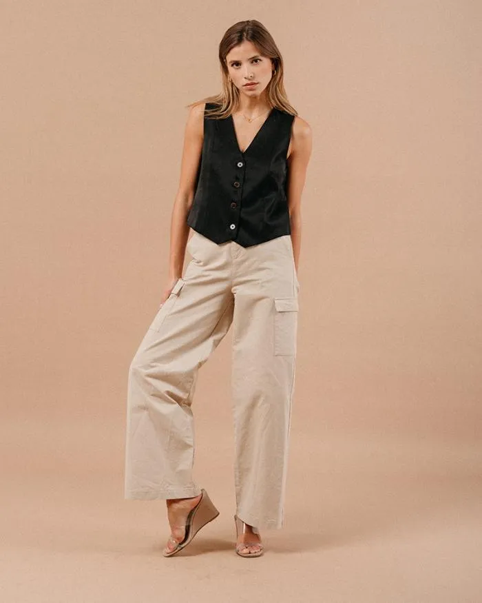 VEST NOIR MATHIEU Shop Grace and Mila Waistcoats