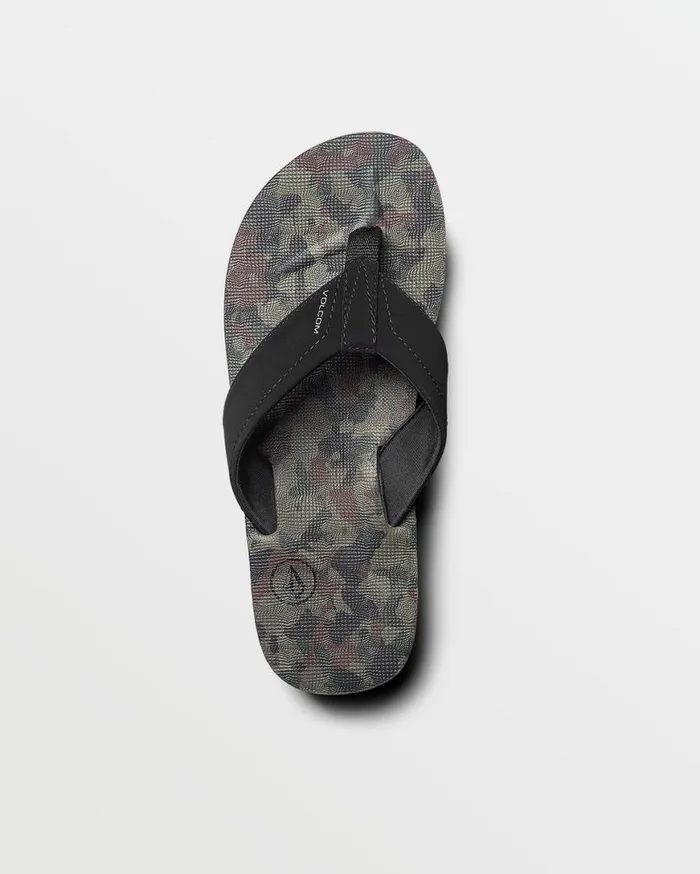 Victor Sandals 8211 Dark Camo Mens Volcom Sandals