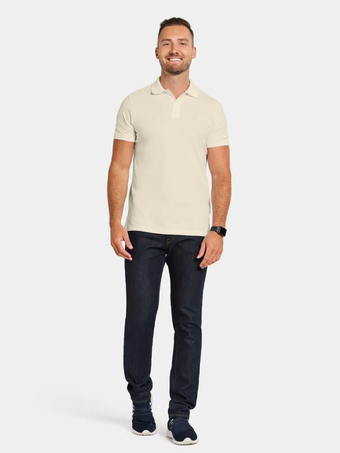 Ville Men039s Pike 3 Light Beige Men Didriksons Tshirts and Polos