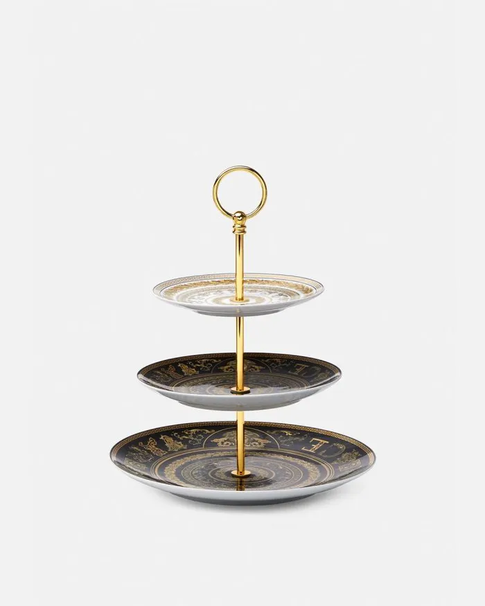 Virtus Gala Etagere Black Home and Lifestyle Versace Accessories