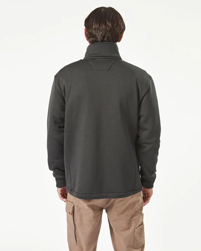 Volcom Workwear Bonded Fleece 8211 Black Mens Volcom Hoodies and Sweatshirts