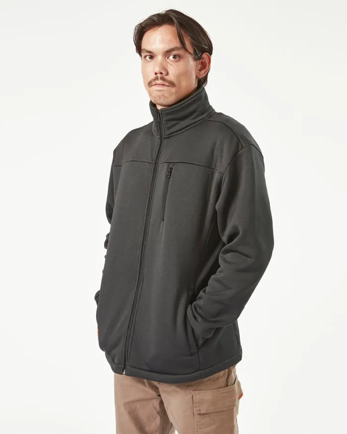 Volcom Workwear Bonded Fleece 8211 Black Mens Volcom Hoodies and Sweatshirts