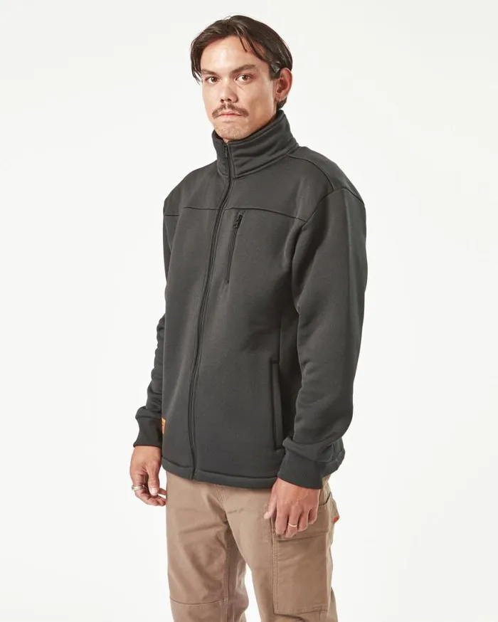 Volcom Workwear Bonded Fleece 8211 Black Mens Volcom Hoodies and Sweatshirts