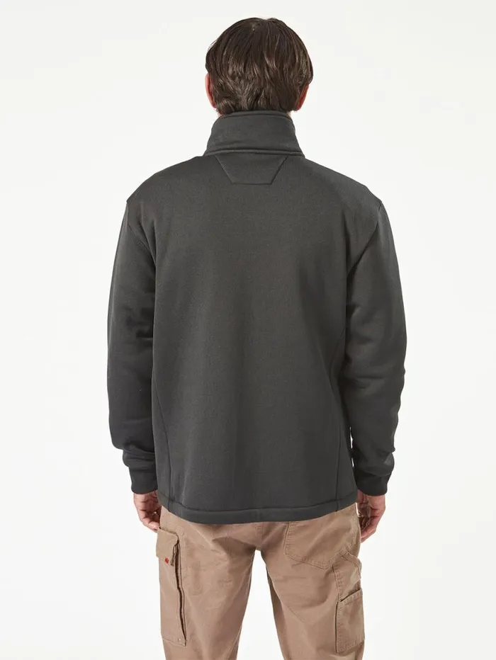 Volcom Workwear Bonded Fleece 8211 Black Mens Volcom Hoodies and Sweatshirts